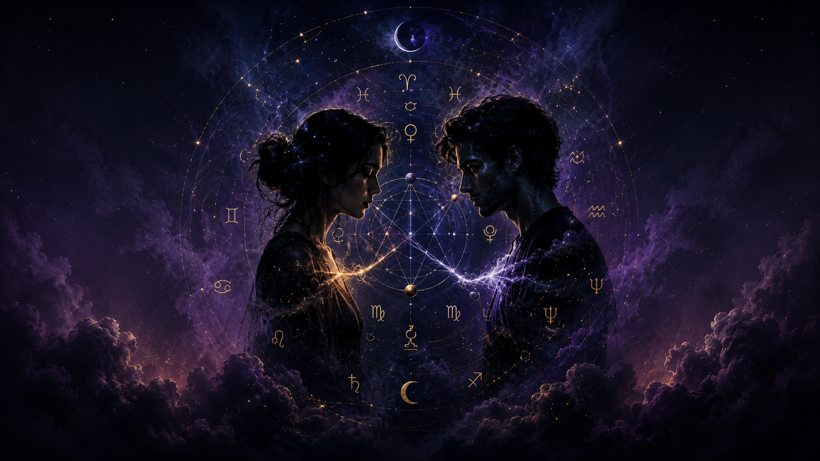 The Most Difficult Synastry Aspects in Relationships (And How to Work With Them)